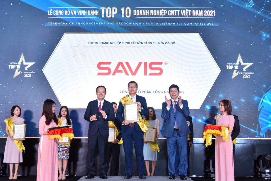 SAVIS - TOP 10 doanh nghiệp Công nghệ thông tin hàng đầu Việt Nam, năm thứ hai liên tiếp